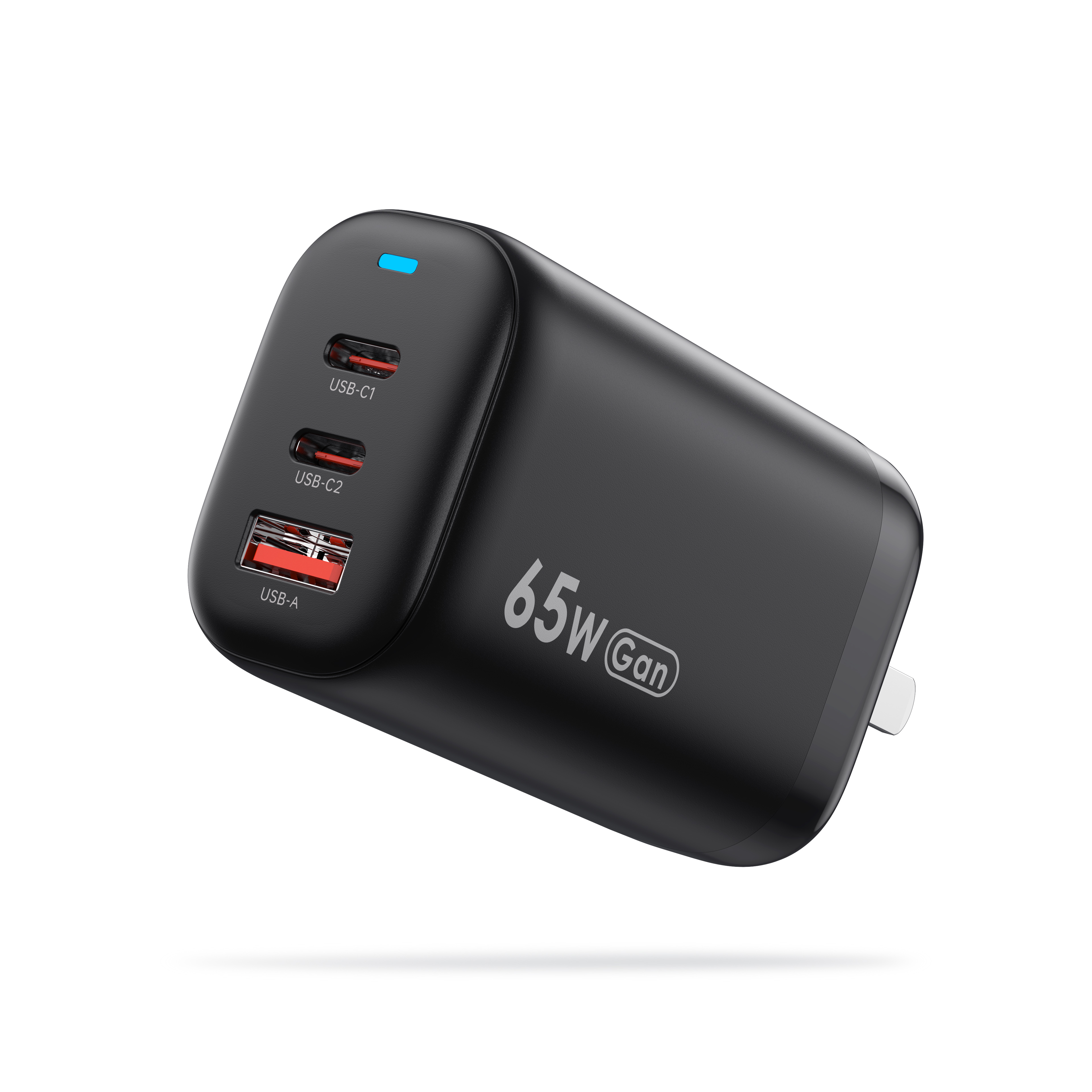 65W氮化鎵充電器，手機筆記本充電一個就夠啦！